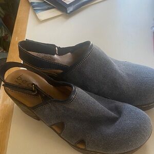 b.o.c. Women's Denim Blue Platform Shoes